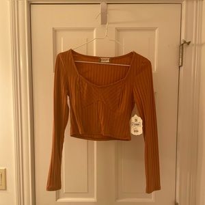 Altar’d State Aragon cropped long sleeve